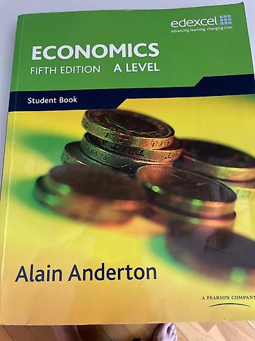 Digər kitablar və jurnallar: Economics A level qiymeti 15 azn, IGSE iki kitab biri 10 azn; Kitablar — 2