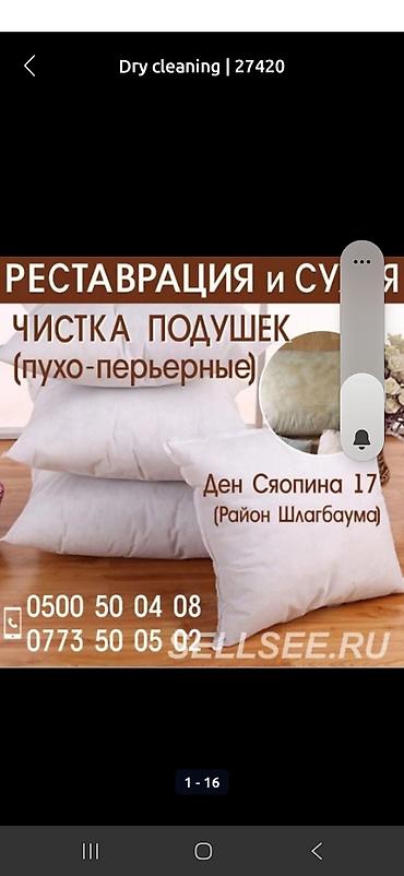 Клининговые услуги: Химчистка одежды и домашнего текстиля, Одеяла и подушки — 1