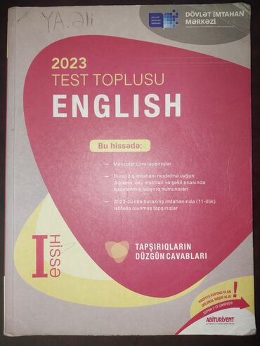 ovculuq ve baliqciliq: İngilis dili Testlər 11-ci sinif, DİM, 2-ci hissə, 2023 il