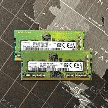 оперативная память ноутбук: Оперативная память, Новый, Samsung, 8 ГБ, DDR4, 3200 МГц, Для ноутбука