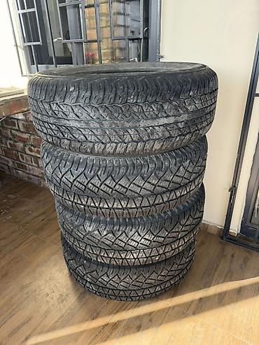 11 r20: Комплект шин Dunlop P265/65R17 110S - Тип: всесезонные/AT (протектор — 1