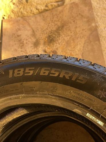 балон кышкы: Шиналар 185 / 65 / R 15, Кыш, Колдонулган, Комплект, Жеңил унаалар — 3