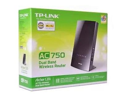 Modemi, ruteri i mrežni uređaji: TP-Link Archer C20i – AC750 dual-band bežični ruter - Standard: IEEE — 14