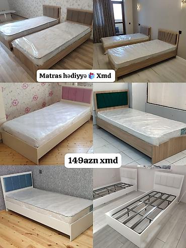 tek krafat: Tək nəfərlik çarpayılar – sadə və müasir dizaynlı modellər — 1
