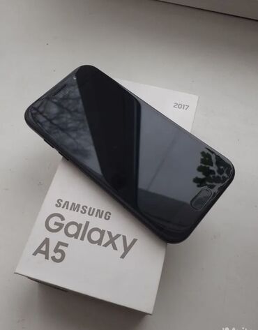 samsung s10е: Samsung Galaxy A5 2017, Б/у, 32 ГБ, цвет - Черный, 2 SIM