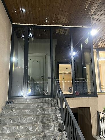 Алюминиевое окно на заказ, Тип окна: Панорамные, Без рассрочки