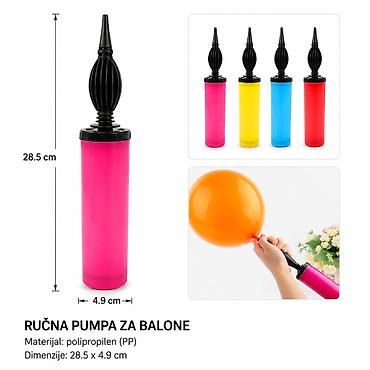 KMT Pumpa za vazduh sa okruglim vrhom 296632 Opis: - Ručna pumpa za