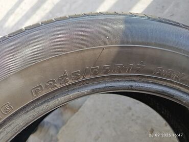 диска на паджеро: Шины 235 / 55 / R 17, Лето, Б/у, Комплект, Корея, Kumho