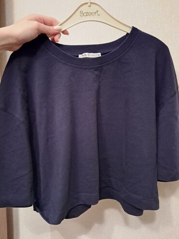 Futbolka və maykalar: 38 bədən zara model crop