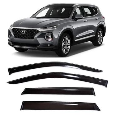 сиденья 2106: Ветровики на окна Hyundai, 2019 г., Б/у, Самовывоз, Платная доставка