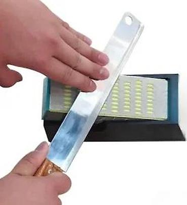 Ostali pribor i dodaci za alate: Dijamantski kamen za oštrenje 4-u-1 sa postoljem - Profesionalni — 13