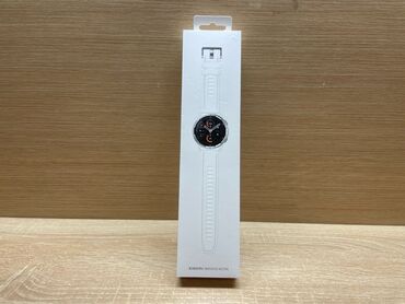 часы янтарь: Xiaomi Watch S1 Active (белые) - AMOLED-дисплеем с разрешением 466x466