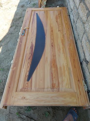 qapi taxta: Taxta giriş/interyer qapısı – komplekt - Material: massiv təbii ağac — 6