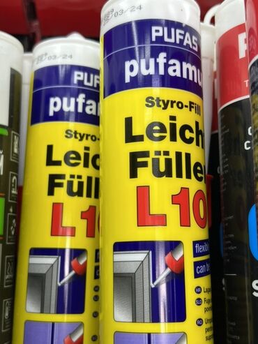 средство для восстановления пластика: Pufas pufam Styro-Fill Leich Füller L100 - это эластичный наполнитель