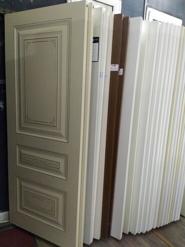 Фурнитура и комплектующие: Interyer qapıları – klassik dizayn - Material: MDF və ya ağac əsaslı