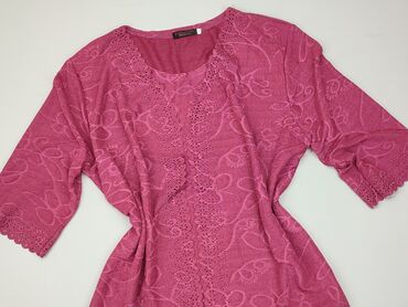 różowe bluzki tommy hilfiger: Blouse, 2XL (EU 44), condition - Good