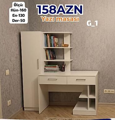 piknik stulları: Yazı masası – G_1 model Ölçülər: - Hündürlük: 160 sm - En: 130 sm - — 1