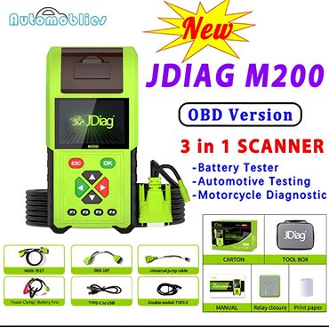 sediste za apn 4: JDiag M200 WiFI OBD2 za Motorcikle diajgnostika&battery test