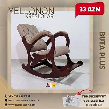 yellenen kreslolar: Yeni, Kreslo-kaçalka, Azərbaycan — 10