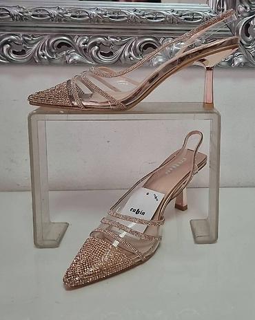 97 triple white: Elegantne ženske sandale na štiklu – više modela - Dizajn: špic i — 2
