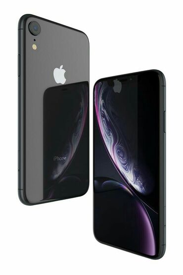 айфон хr: IPhone Xr, Б/у, 64 ГБ, Black Titanium, Чехол, 79 %