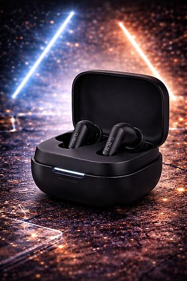 Qulaqcıqlar: Kateqoriya: Qulaqlıqlar Məhsul: QCY Melobuds ANC Black – Aktiv Səs — 2