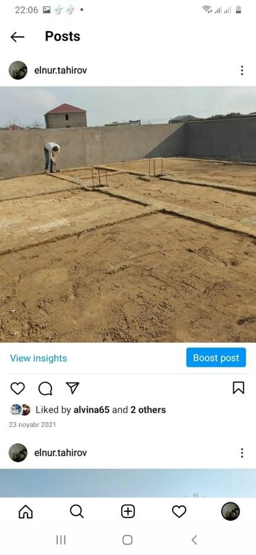 Tikinti işləri: Ev tikintisi xidməti təklif olunur. Bu xidmət müştərinin istəyinə — 2