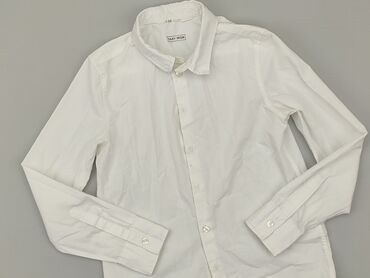 koszula hawajska długi rękaw: Shirt 9 years, condition - Good, pattern - Monochromatic, color - White