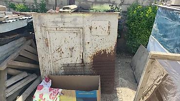 odun sobası bakı: Ölçüleri uzunu 1.27 hundurluk 1.27 eni 0.90 qalinliqi 4 milli qapisi — 2