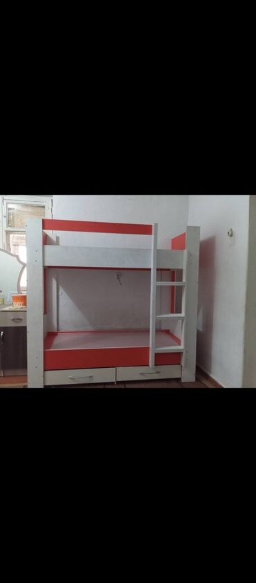 ами мебель прикроватные тумбочки: Двухъярусный кровать сатылат! lalafo.kg да ами мебель прикроватные тумбочки: Двухъярусный кровать сатылат!