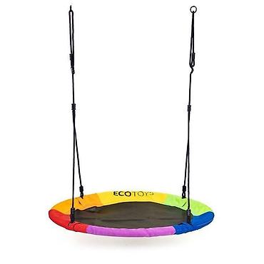 tn patika: DEČIJA BAŠTENSKA LJULJAŠKA MULTICOLOR – ECOTOYS (Šifra proizvoda — 3
