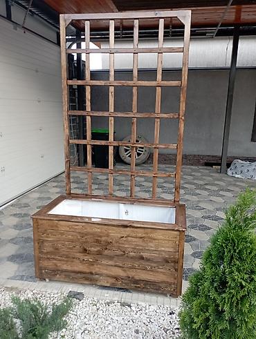 Горшки для растений: Деревянные вазоны для цветов, кустарников и декоративных деревьев at lalafo.kg — 2 Горшки для растений: Деревянные вазоны для цветов, кустарников и декоративных деревьев — 2