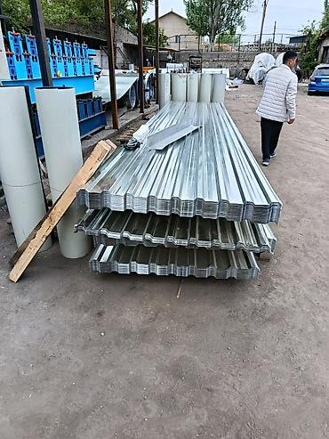 Профнастил: Профнастил металлочерепица для крыши кровли сайдинг водосточные at lalafo.kg — 6 Профнастил: Профнастил металлочерепица для крыши кровли сайдинг водосточные — 6