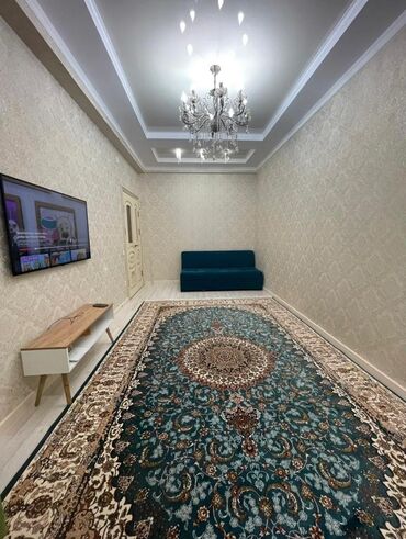 купить квартиру в микрорайоне бишкек: 2 комнаты, 68 м², Элитка, 2 этаж, Евроремонт
