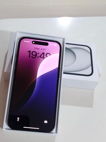 Apple iPhone: IPhone 15, 128 GB, Qara, Face ID