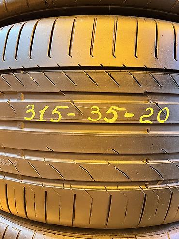 stud 100: Шины 315 / 35 / R 20, Лето, Б/у, Комплект, Германия, Continental — 3