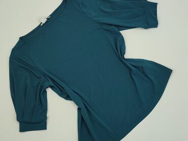 Bluzki: Bluza H&M, S (EU 36), stan - Dobry, wzór - Jednolity kolor, kolor - Zielony
