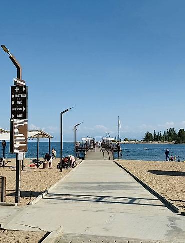 Иссык-Куль 2026: Коттедж, коттедж реклама ЦО Royal beach, Чок-Тал, Детская площадка, Парковка, стоянка, Охраняемая территория — 20