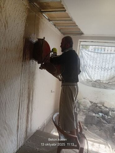 Beton işləri: Beton kəsmə beton deşmə xidməti Karot - HILTI DD 200 / 350 ilə 25 ° — 14