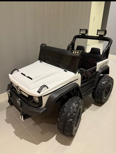 машина для детей: Uşaq üçün elektrikli off-road maşın – 4x4 Xüsusiyyətlər: - 4 təkərdən