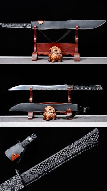 Коллекционные ножи: Катана Стальные Сувенирные Мечи Катаны из разных сталей (Порошковая — 5