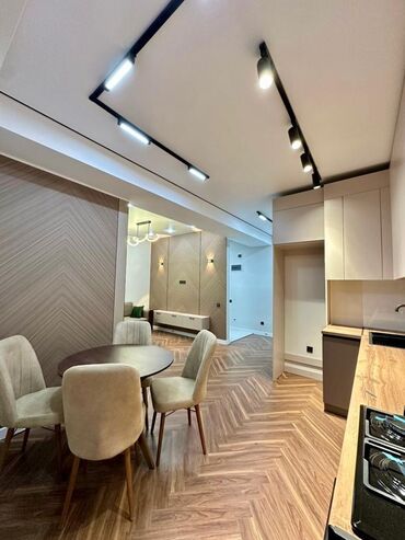 снять жилье в кыргызстане: 2 комнаты, 45 м², Элитка, 13 этаж, Евроремонт