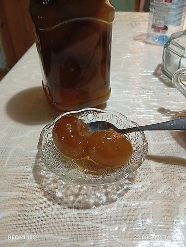 mürebbe: Məhsullar: evdə təbii meyvələrden hazırlanıb ağ tut mürəbbəsi — 2