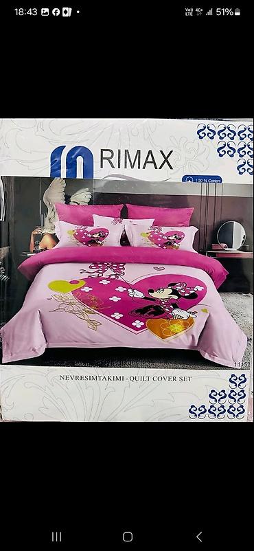 Posteljina: Decije posteljine pamučne 
Veli. 220x160 cena 2600 — 6