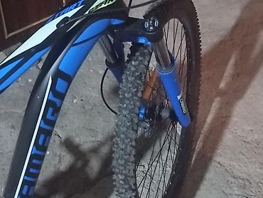 26 velo: Dağ velosipedi – 29” təkərlər, amortizatorlu çəngəl və Shimano — 1
