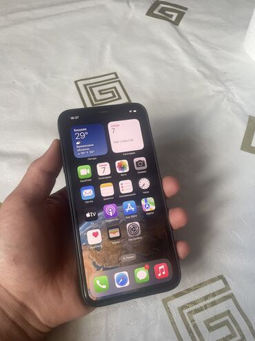 Apple iPhone: IPhone Xs Max, Б/у, 512 ГБ, Черный, Защитное стекло, Чехол, 100 %