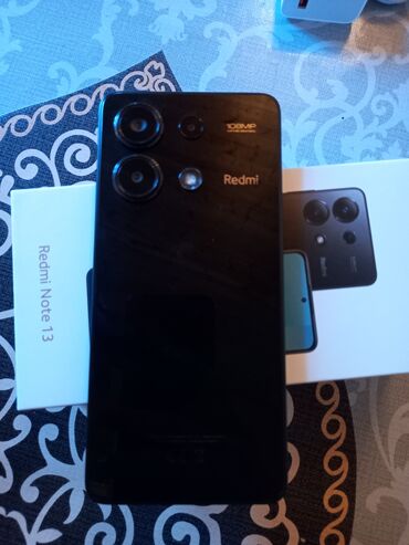 редми нот 9: Redmi Note 13, 256 GB, rəng - Qara, Zəmanət, Sensor, Barmaq izi