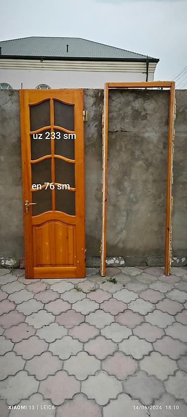 qapi taxta: İşlənmiş Otaq qapısı Zamok və çərçivə ilə, Ünvandan götürmə — 2