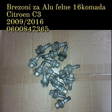 mcdonalds prostirka: Brezoni (vijci) za aluminijumske felne – set od 16 komada — 1