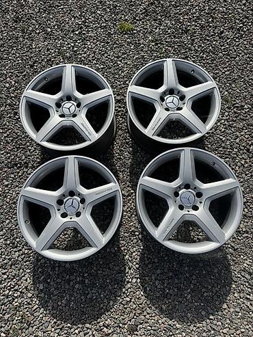 бдт диски: Литые Диски R 18 AMG, Комплект, отверстий - 5, Б/у — 2